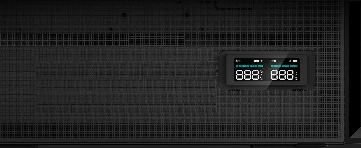 DeepCool CH560 DIGITAL ATX Airflow case